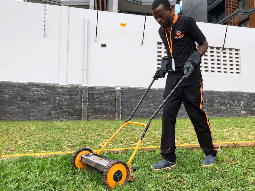 Grass Cutting and Maintenance/Lawn Mowing/Care in Kampala Uganda, Jay-Clean & Tools (U) Ltd