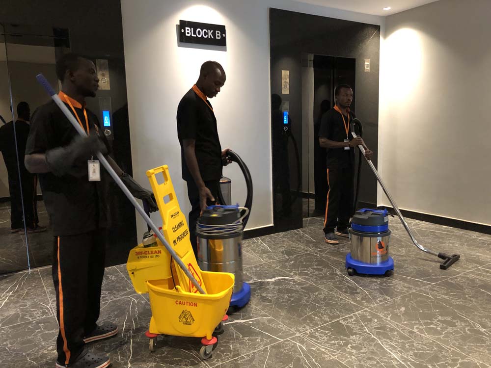 Cleaning Company in Kampala Uganda, Professional Commercial Cleaning Services And Domestic Cleaning Services. Jay-Clean And Tools Uganda Ltd